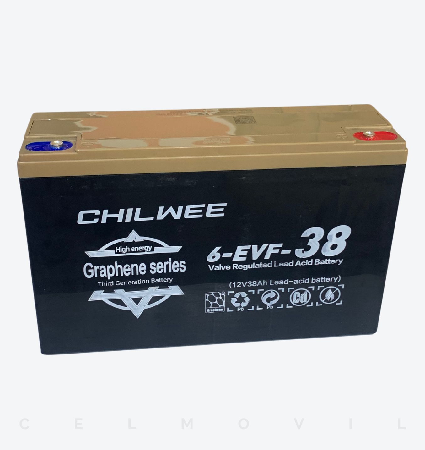 12V38AH Batería de plomo con Tecnología Grafeno